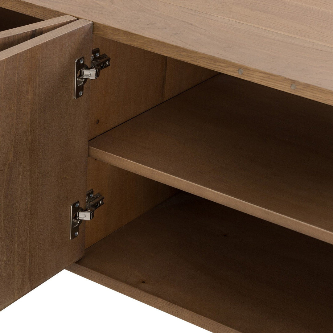 Parker Media Console - Dusted Oak