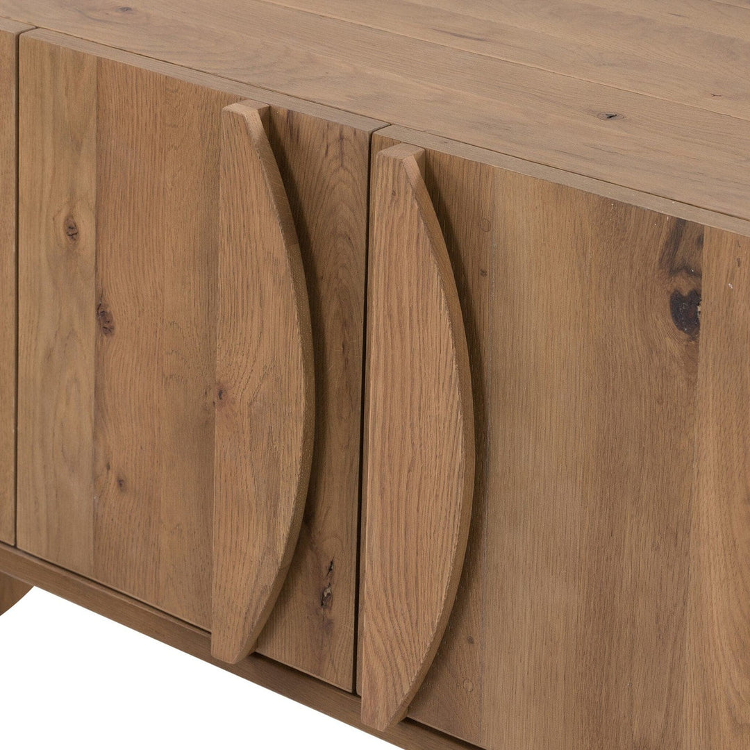 Parker Media Console - Dusted Oak