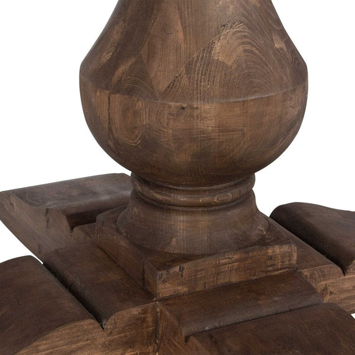 Stratford Wood Round Dining Table-Uttermost-UTTM-22926-Dining Tables-3-France and Son
