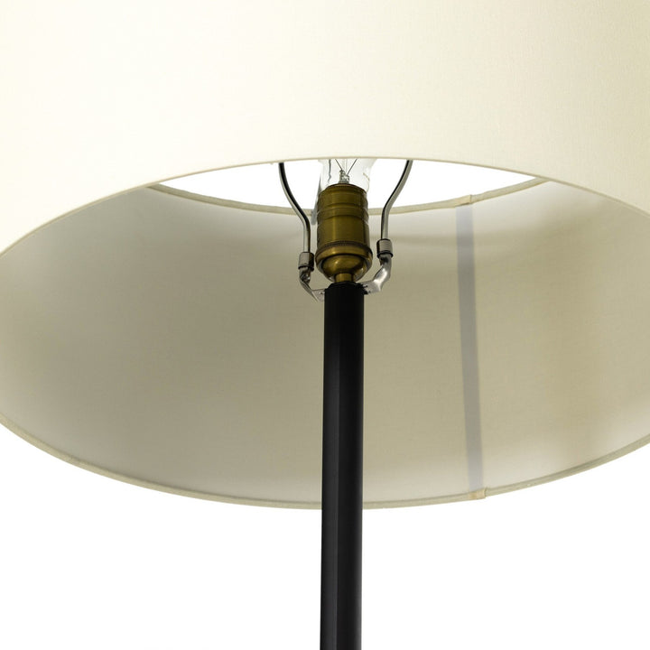 Willow Floor Lamp - Reactive White Glaze