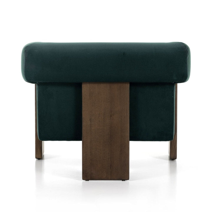 Athens Chair - Modern Velvet Smoke