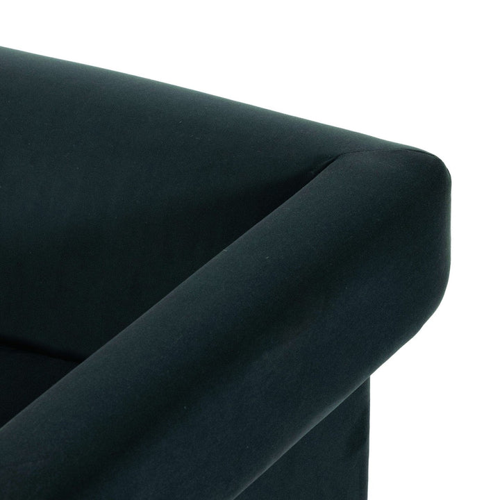 Athens Chair - Modern Velvet Smoke