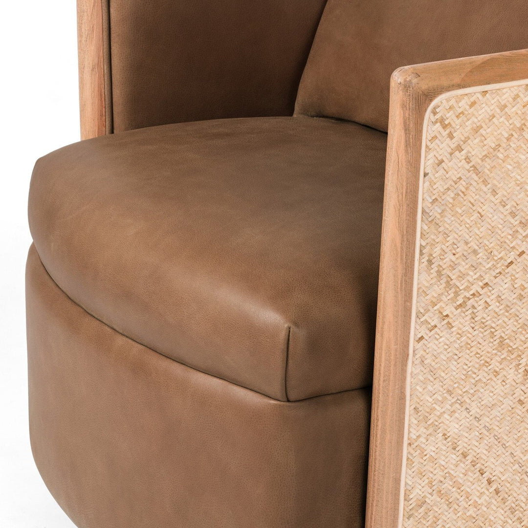 Newport Swivel Chair - Palermo Cognac