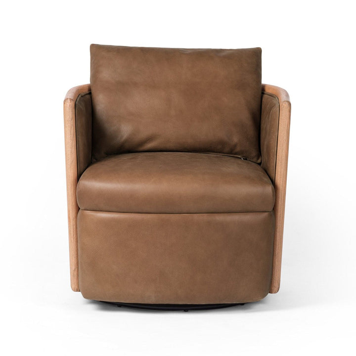 Newport Swivel Chair - Palermo Cognac