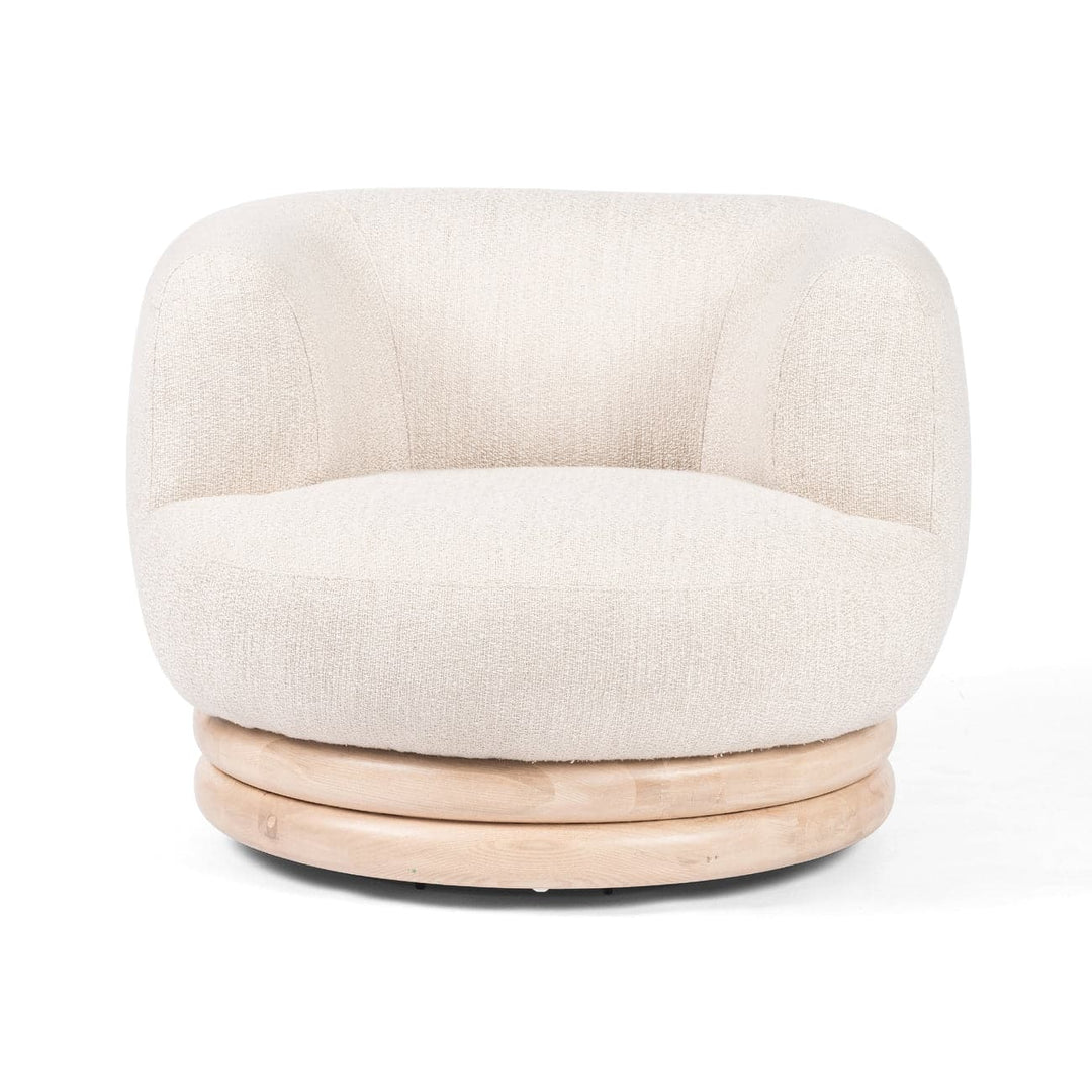 Harrison Swivel Chair - Kerbey Taupe