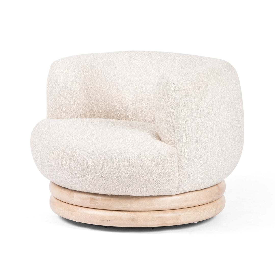 Harrison Swivel Chair - Kerbey Taupe