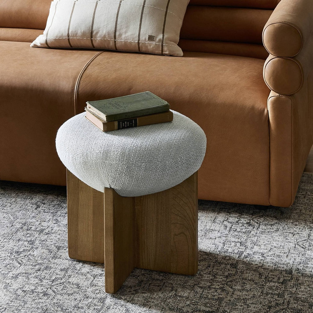 Dex Small Ottoman - Gibson Wheat