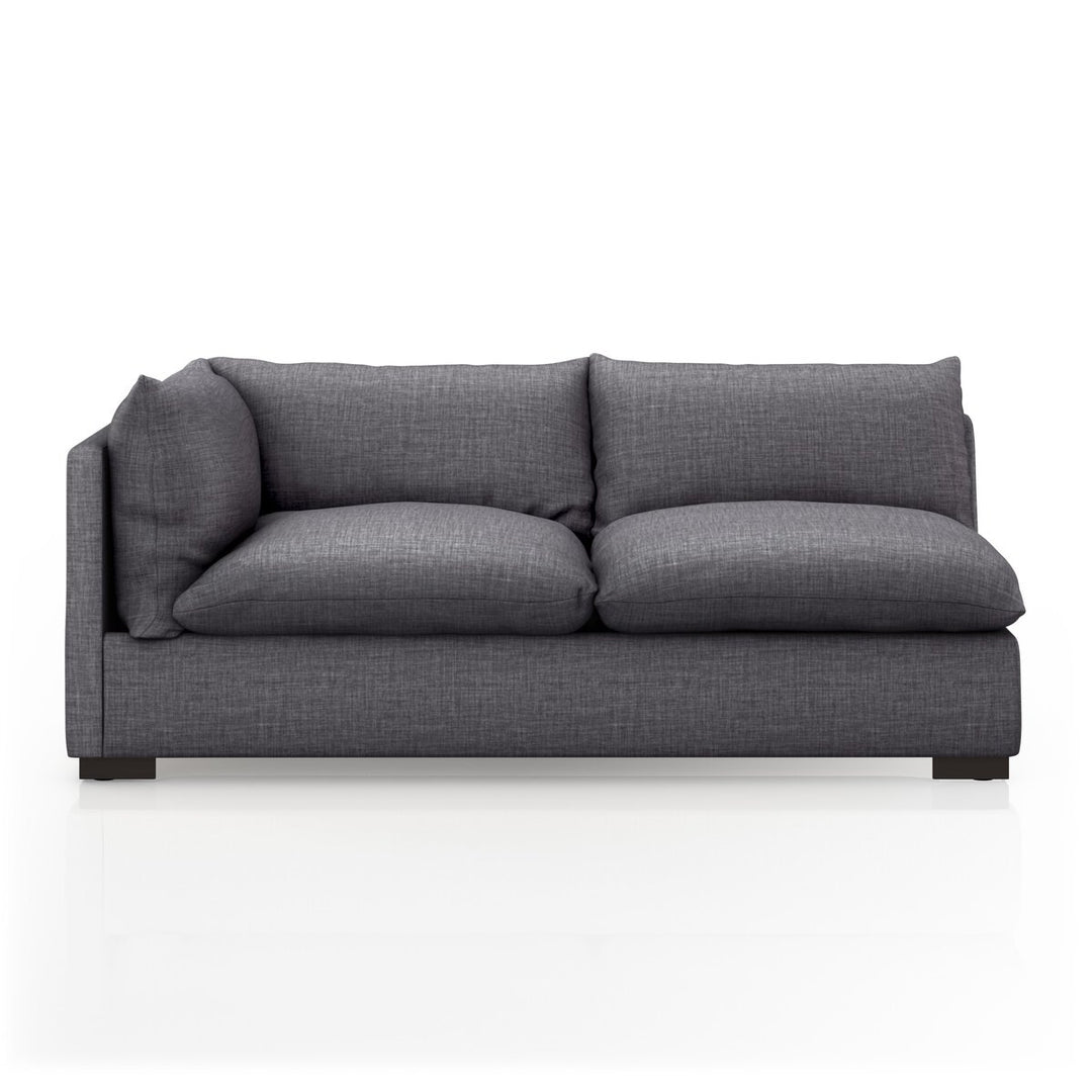 Build Your Own: Edgewood Sectional - Right Chaise Piece - 43.5" - Bennett Charcoal