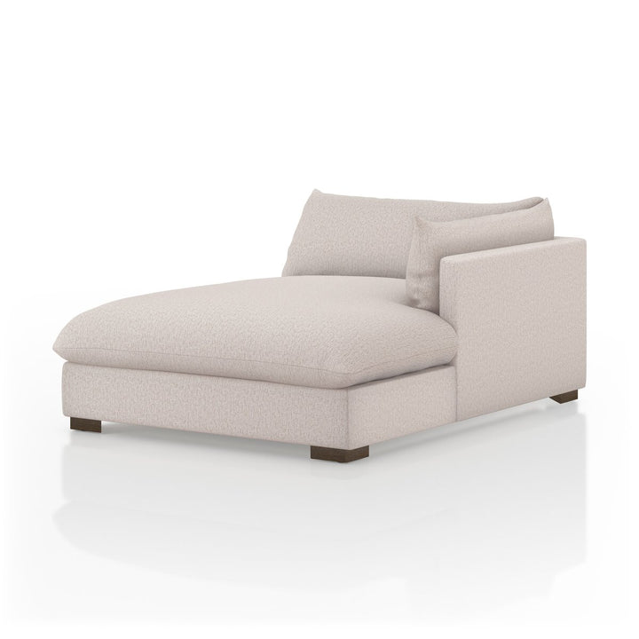 Build Your Own: Edgewood Sectional - Right Chaise Piece - 51" - Bayside Pebble