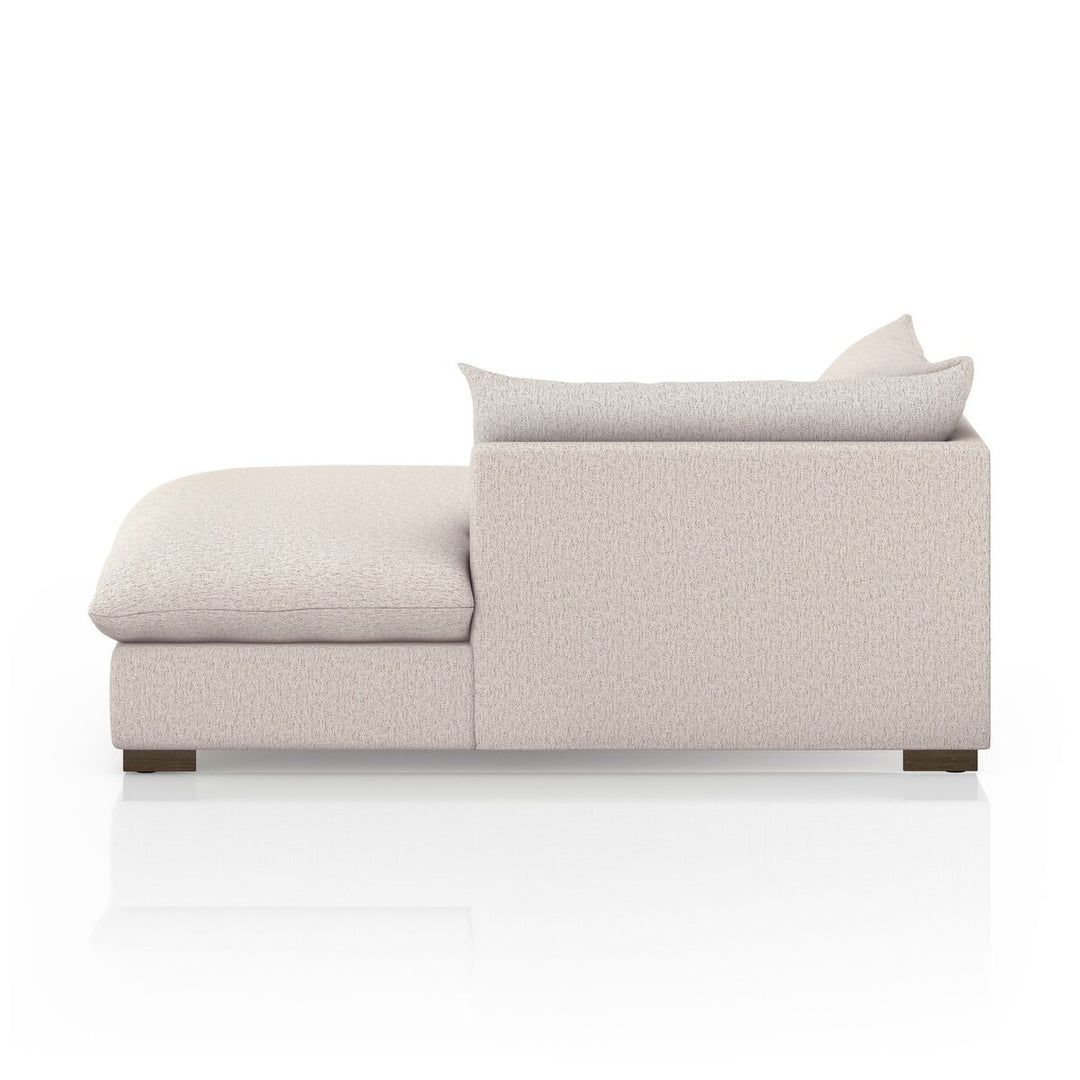 Build Your Own: Edgewood Sectional - Right Chaise Piece - 51" - Bayside Pebble