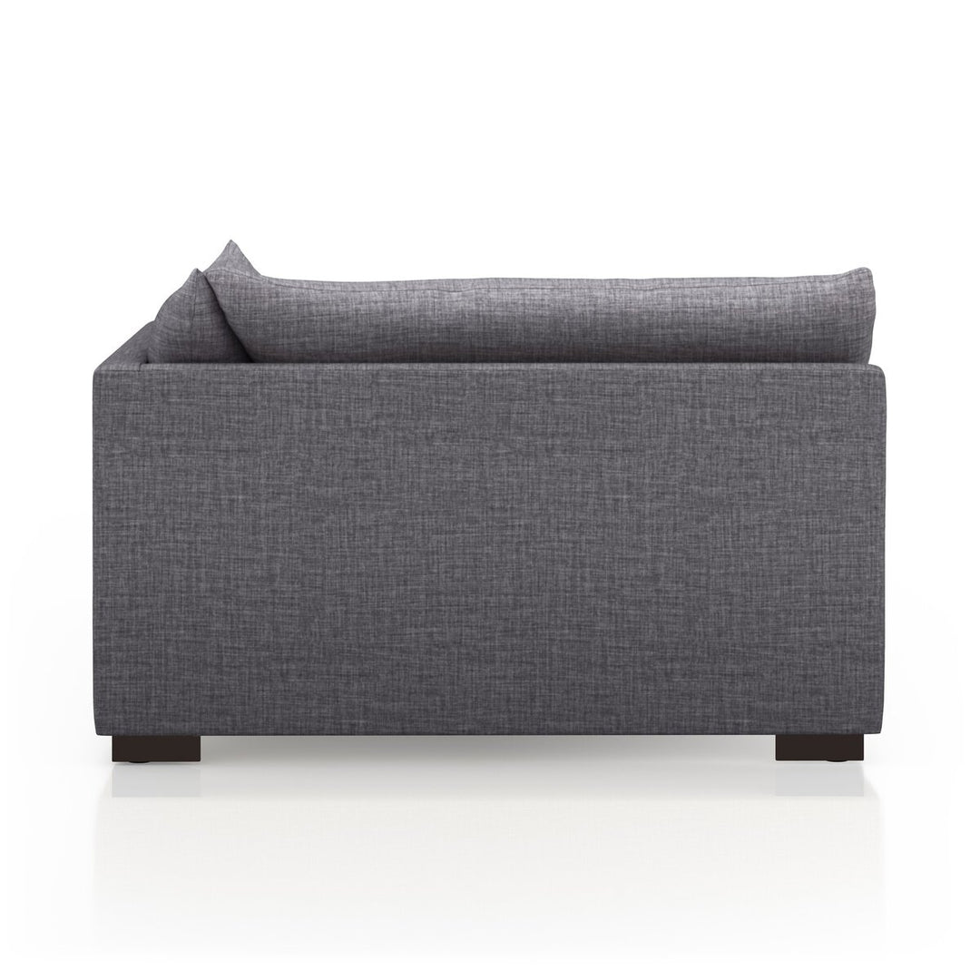 Build Your Own: Edgewood Sectional - Right Chaise Piece - 51" - Bennett Charcoal