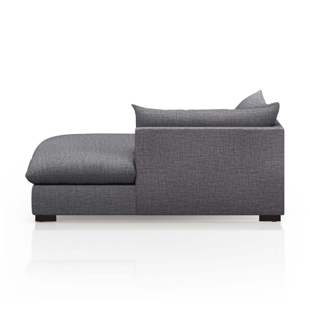 Build Your Own: Edgewood Sectional - Right Chaise Piece - 51" - Bennett Charcoal