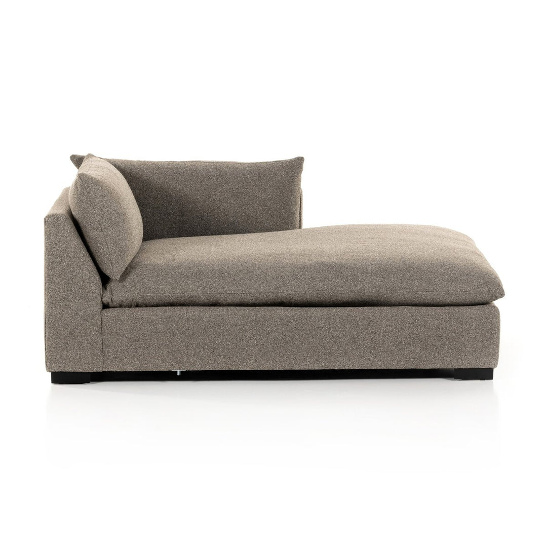 Build Your Own: Edgewood Sectional - Right Chaise Piece - 51" - Torrance Rock