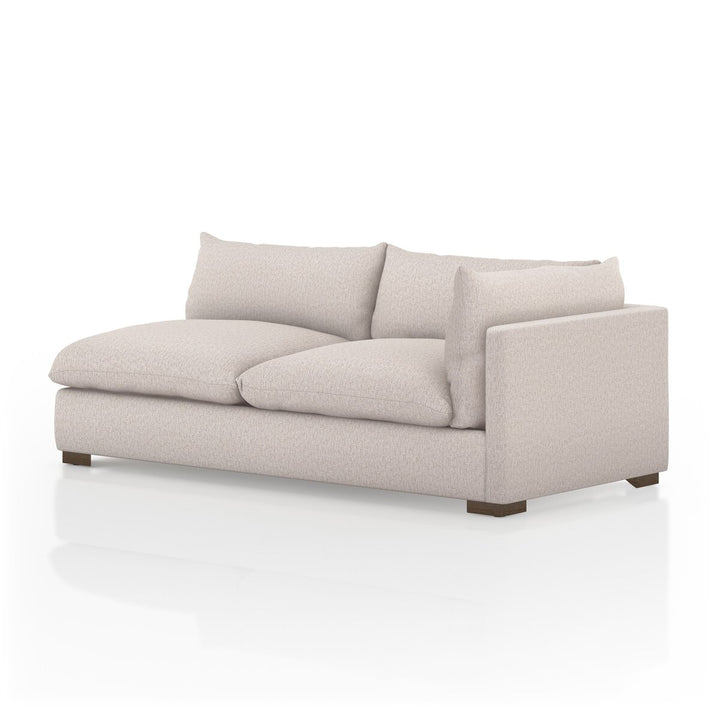 Build Your Own: Edgewood Sectional - Right Sofa Piece - 82" - Bayside Pebble