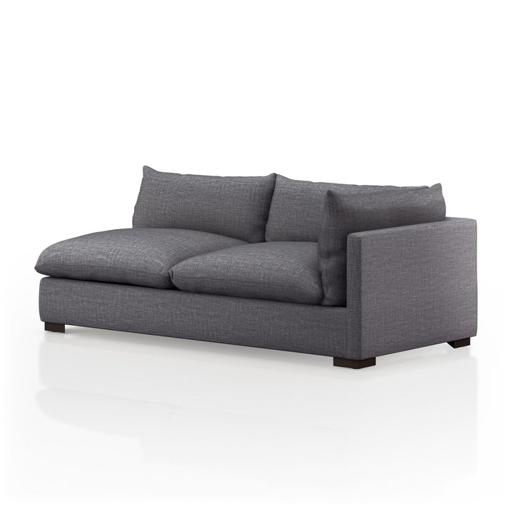 Build Your Own: Edgewood Sectional - Right Sofa Piece - 82" - Bennett Charcoal