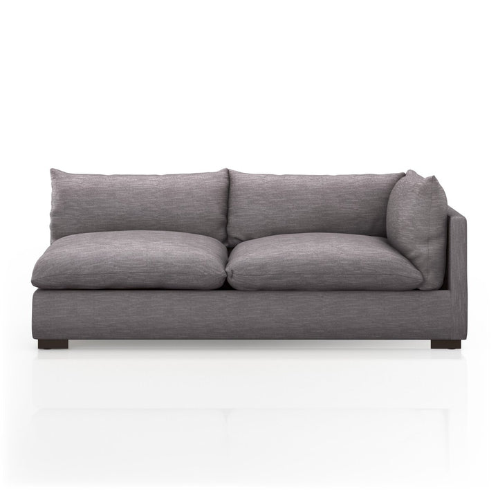 Build Your Own: Edgewood Sectional - Right Sofa Piece - 82" - Valley Silver Spoon