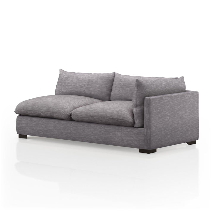 Build Your Own: Edgewood Sectional - Right Sofa Piece - 82" - Valley Silver Spoon