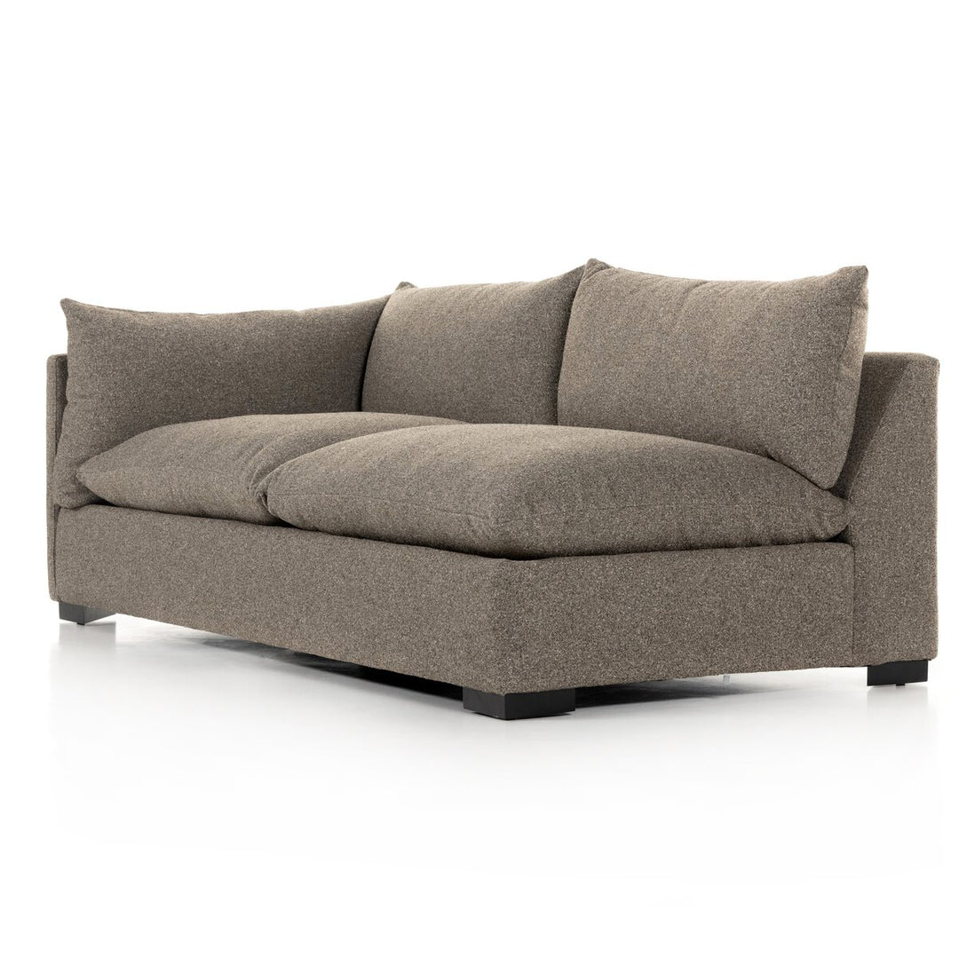 Build Your Own: Edgewood Sectional - Left Sofa Piece - 82" - Torrance Rock