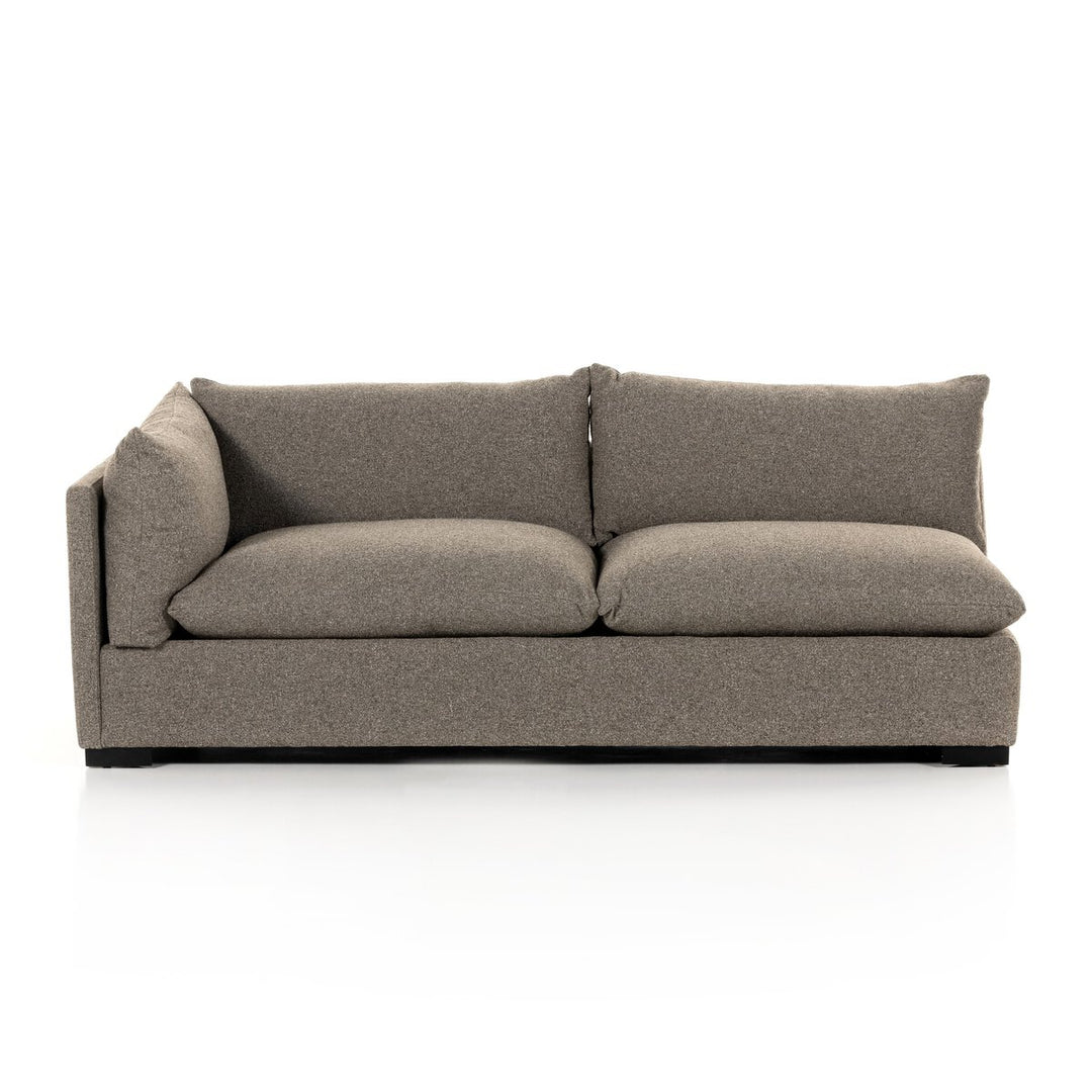 Build Your Own: Edgewood Sectional - Left Sofa Piece - 82" - Torrance Rock