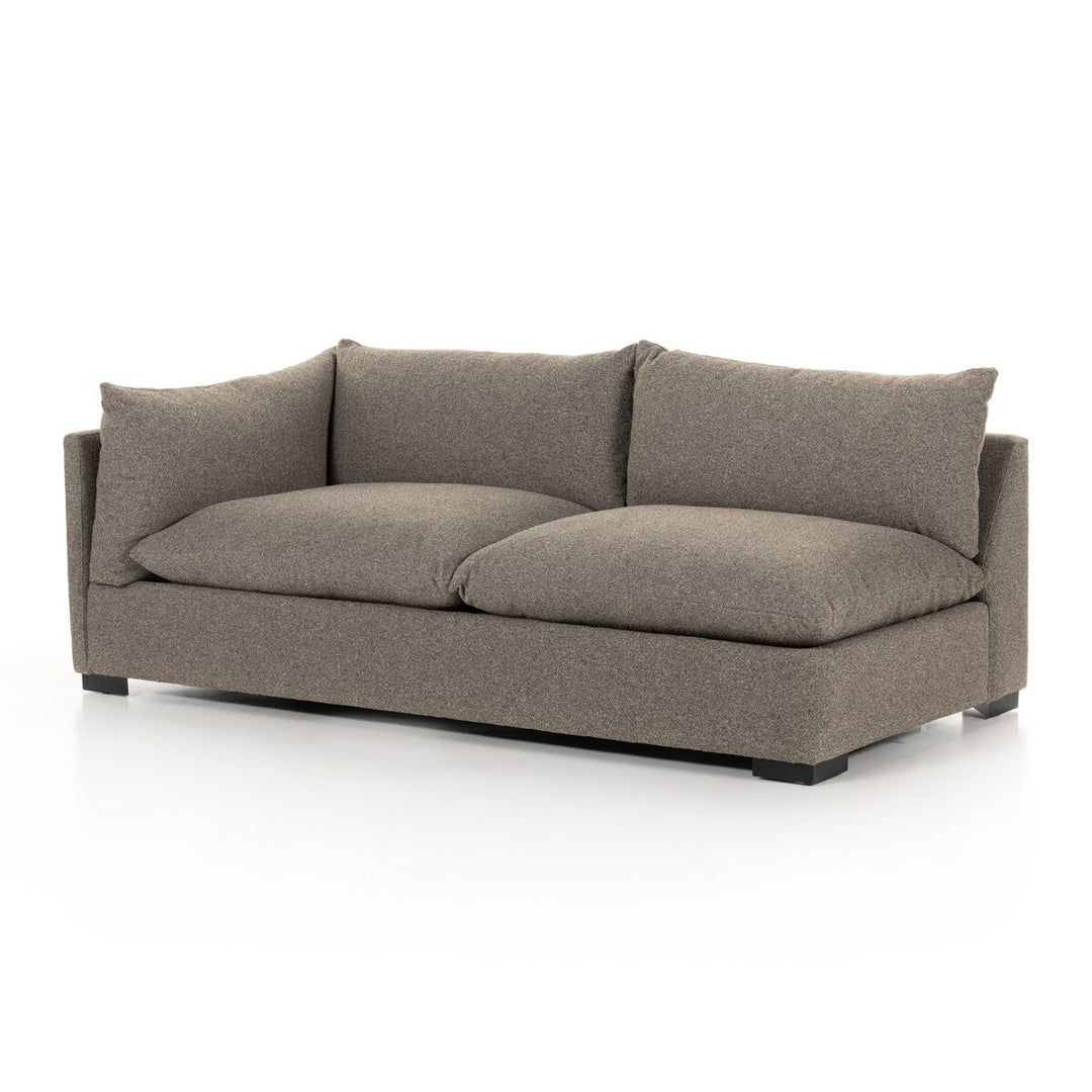 Build Your Own: Edgewood Sectional - Left Sofa Piece - 82" - Torrance Rock