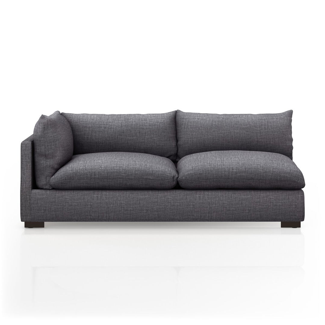 Build Your Own: Edgewood Sectional - Left Sofa Piece - 82" - Bennett Charcoal