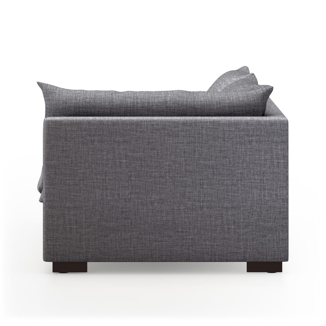 Build Your Own: Edgewood Sectional - Right Sofa Piece - 71" - Bennett Charcoal