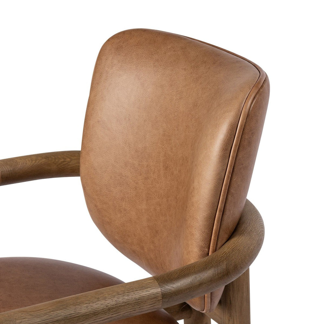 Amara Dining Chair - Chaps Saddle