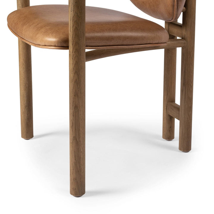 Amara Dining Chair - Chaps Saddle