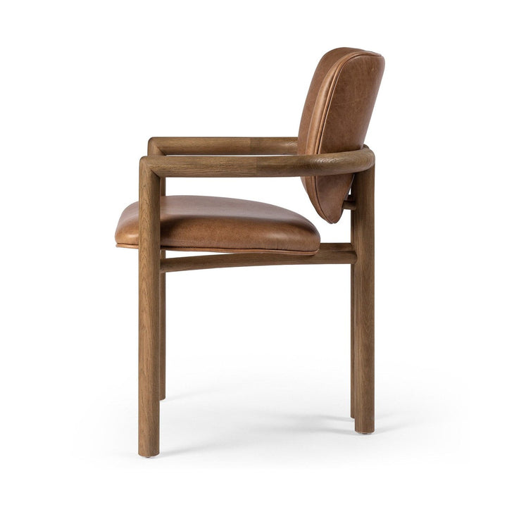 Amara Dining Chair - Chaps Saddle