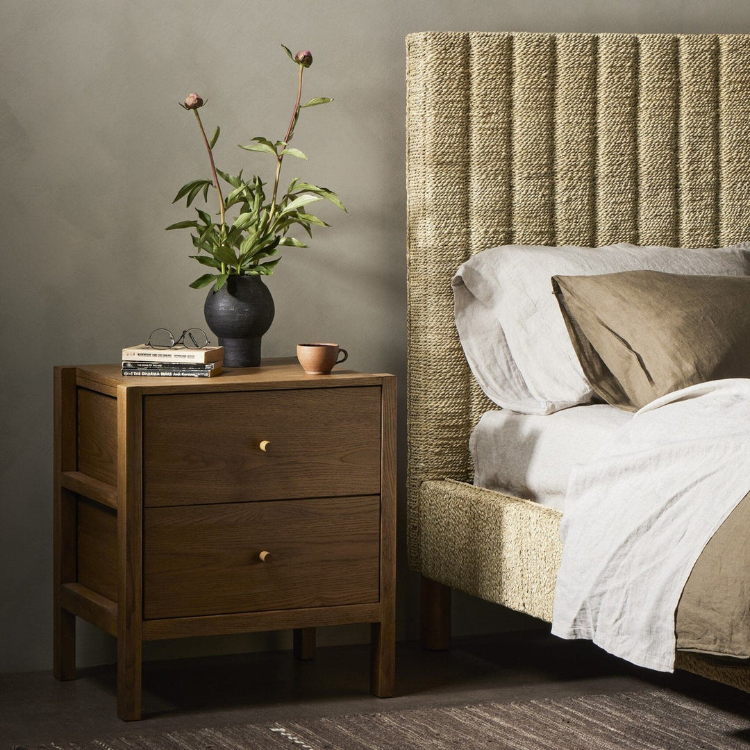 Willow Nightstand - Tawny Oak