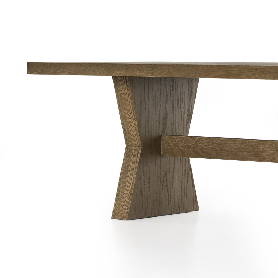 Tessa Dining Table - Drifted Oak Solid