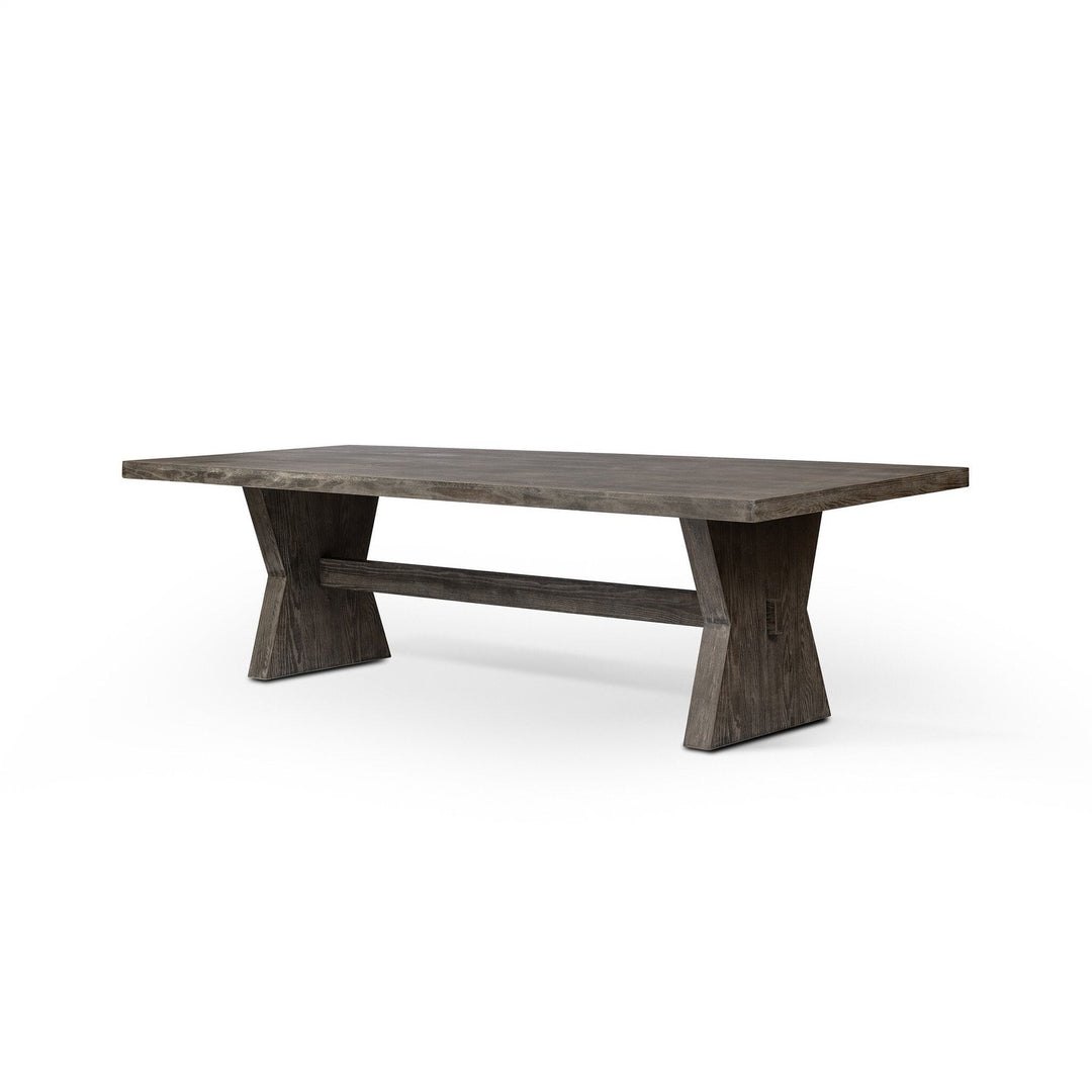 Fiona Dining Table - Black Burnt Oak