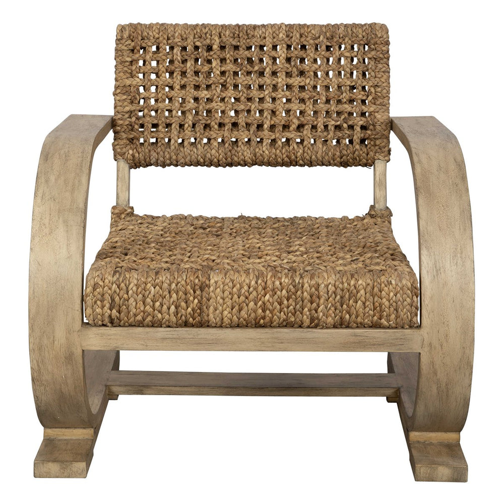 Uttermost Rehema Driftwood Accent Chair-Uttermost-UTTM-22958-Lounge Chairs-2-France and Son