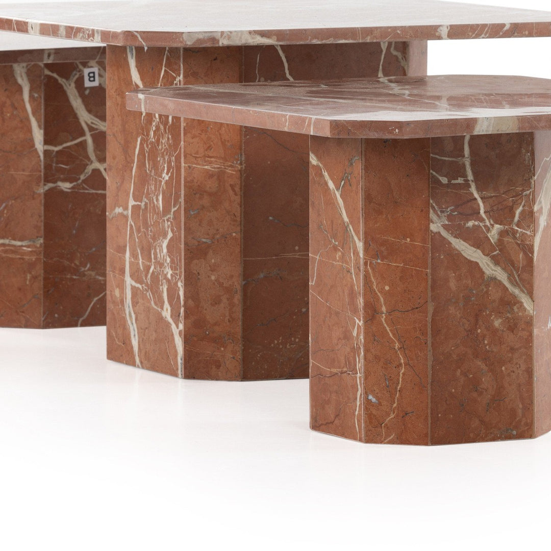 Everett Coffee Table - Rusty Marble