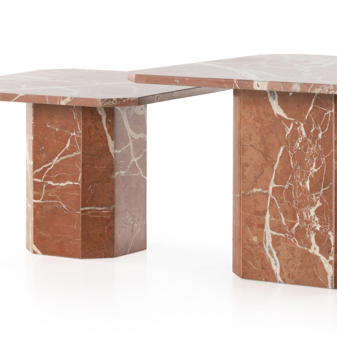 Everett Coffee Table - Rusty Marble