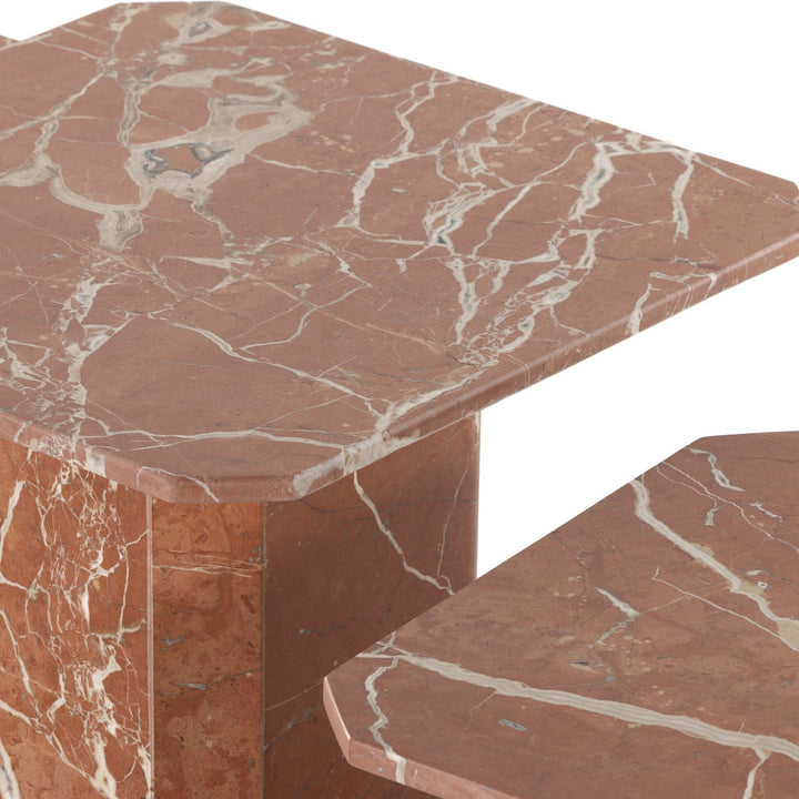 Everett Coffee Table - Rusty Marble