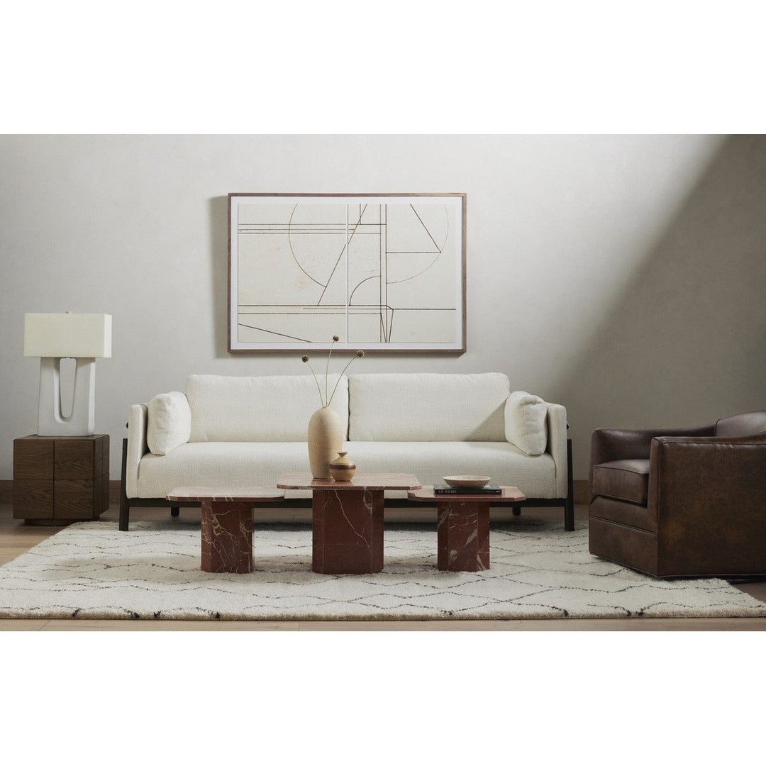 Everett Coffee Table - Rusty Marble