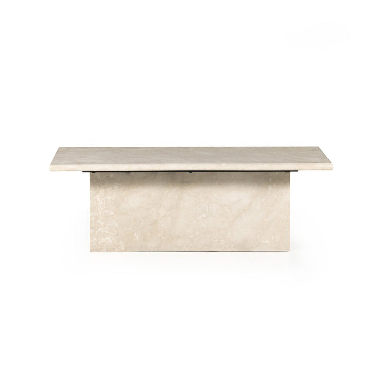 Anden Coffee Table - Cream Marble