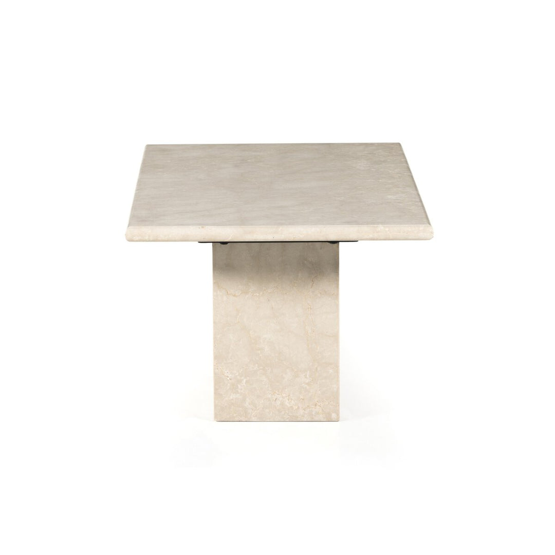 Anden Coffee Table - Cream Marble