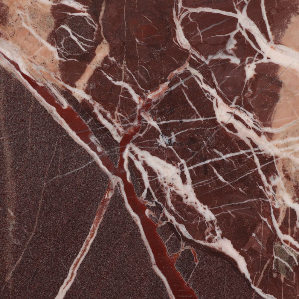Arum Coffee Table - Merlot Marble