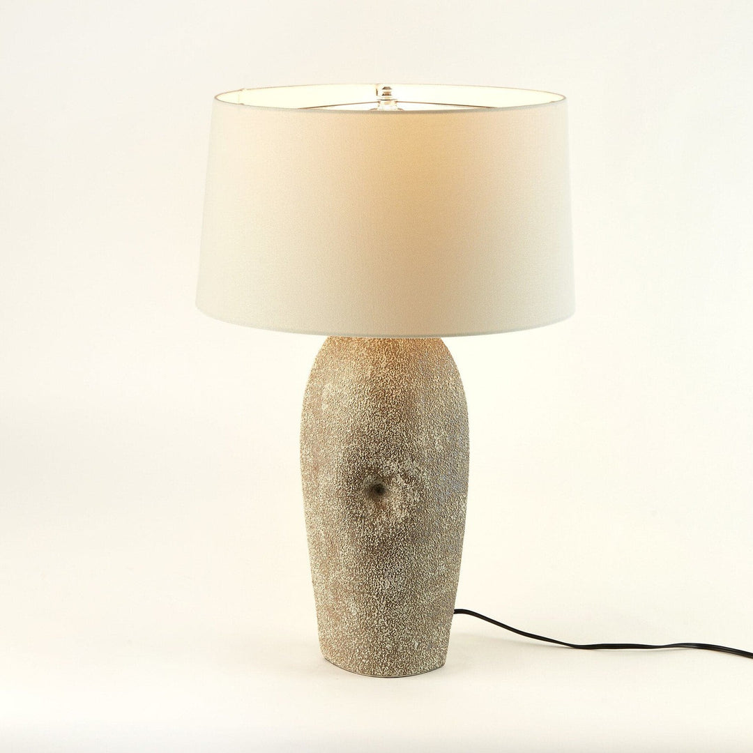 Koda Table Lamp - Vintage Brown Porcelain Ceramic