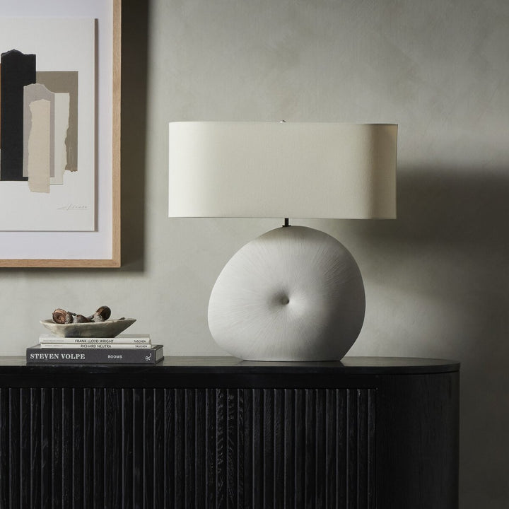 Kiara Table Lamp - Matte White