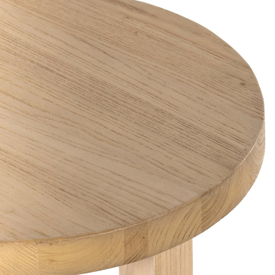 Leon End Table - Natural Nettlewood