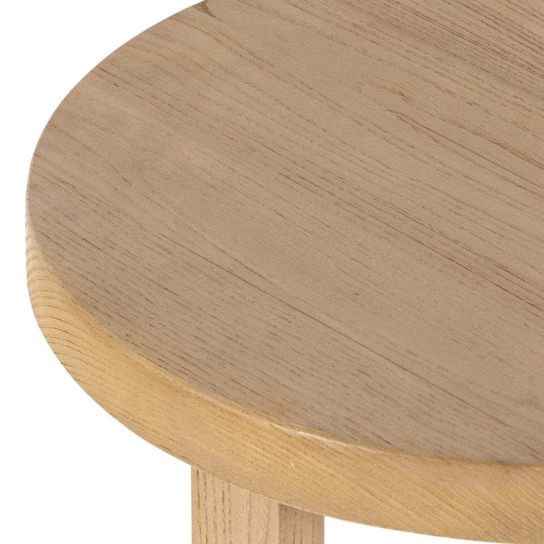 Leon End Table - Natural Nettlewood