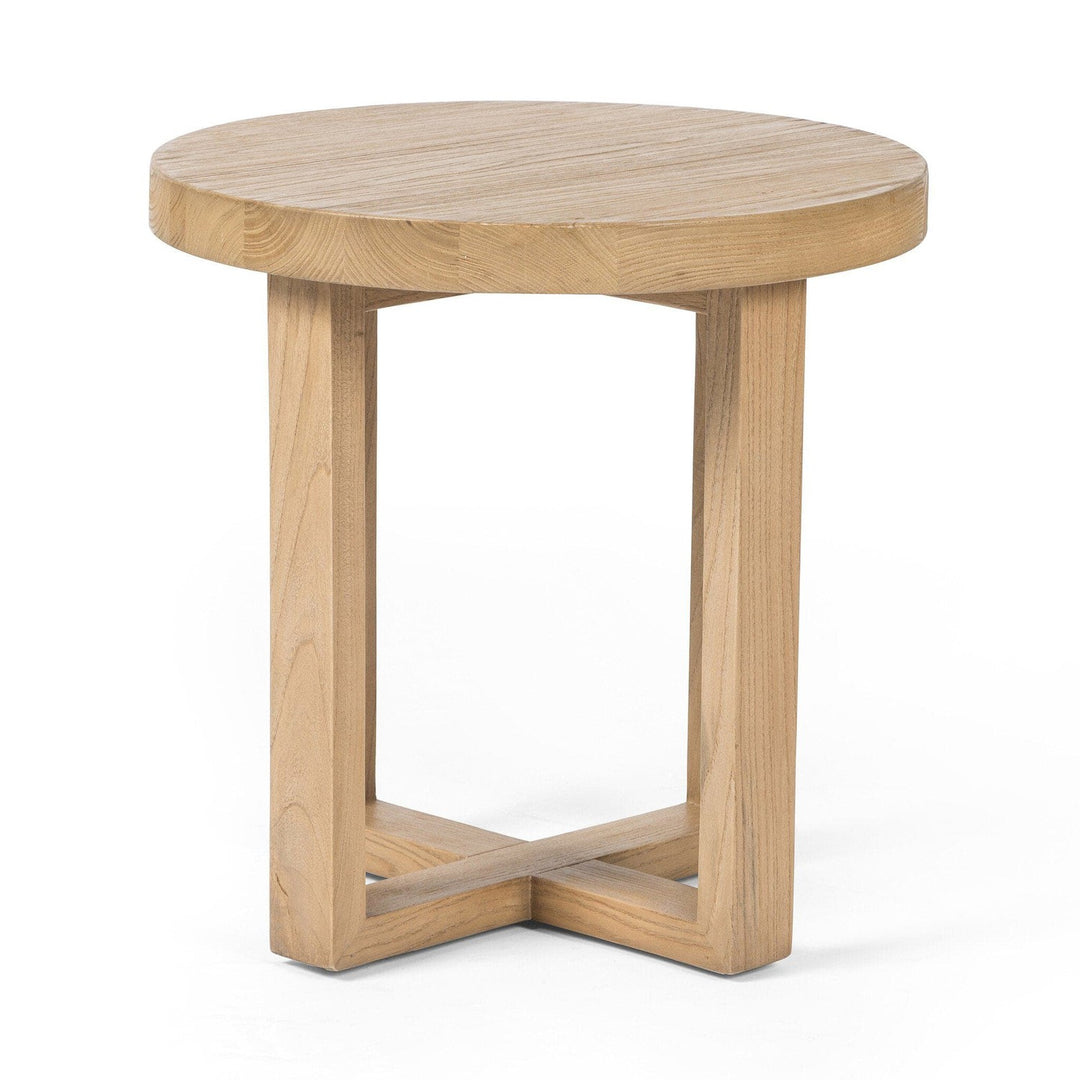 Leon End Table - Natural Nettlewood