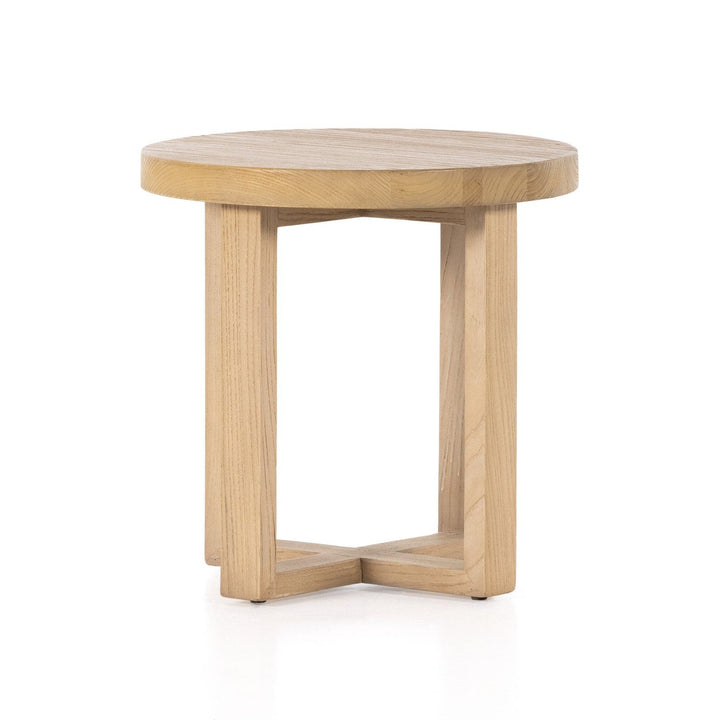 Leon End Table - Natural Nettlewood