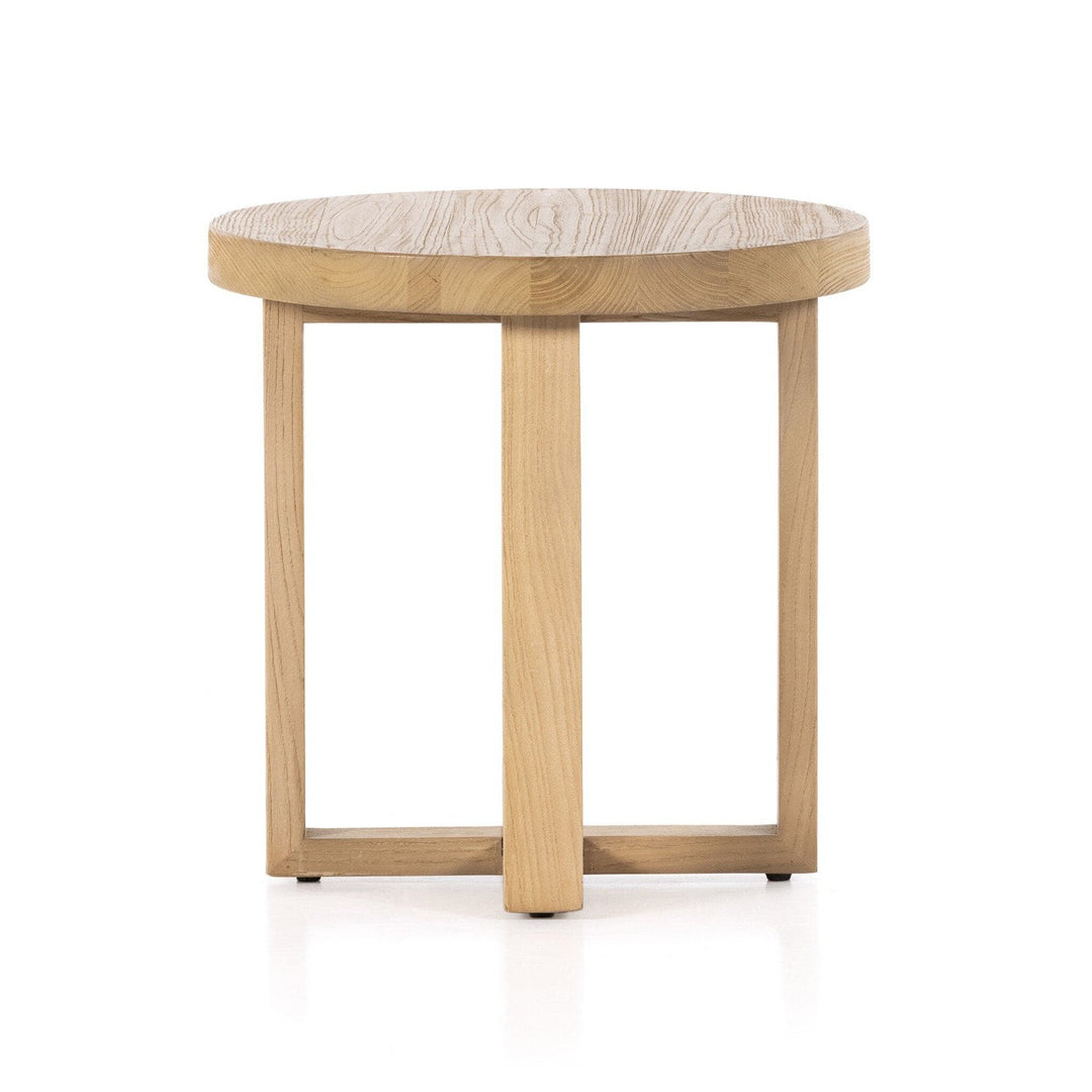 Leon End Table - Natural Nettlewood