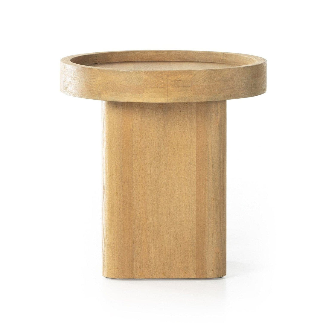 Swell End Table - Natural Beech