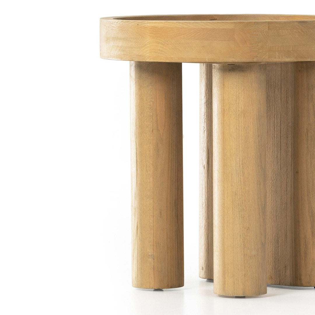 Swell End Table - Natural Beech