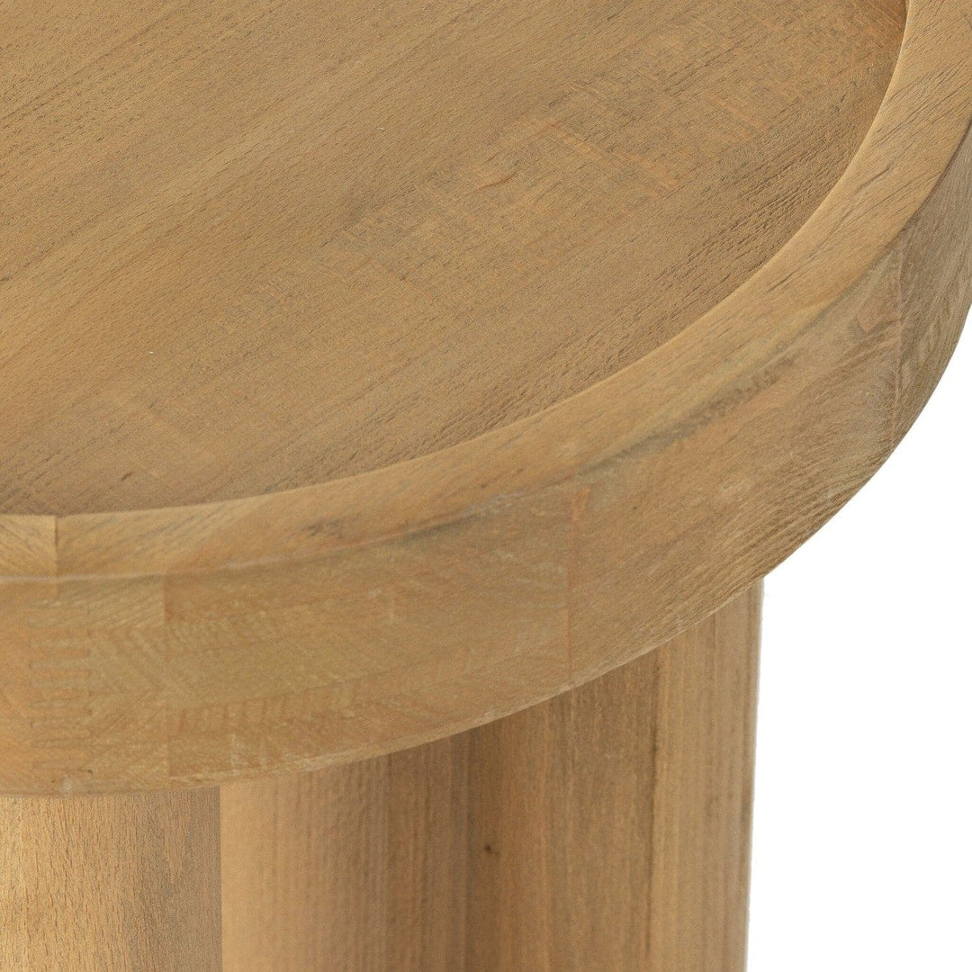 Swell End Table - Natural Beech